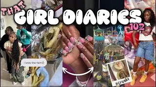 THAT GIRL DIARIES 102 || Fall Edition ✰ fair, brand shoot, crumbl review, new room decor, nails, etc