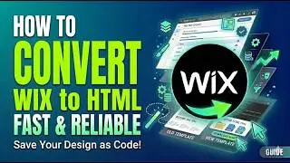 How to Convert Wix Website to HTML in 2026 (Full Export Guide)