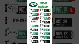 Way-Too-Early NFL Predictions - Jets #nfl #jets