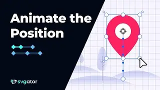 How to Create a Basic Position Animation with a Location Pin | SVGator