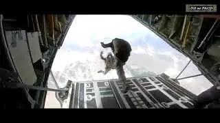 Indian paratroopers jump || Para sf motivation|| para free fall jump ||