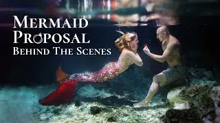 Fiance proposes to his mermaid girlfriend underwater -Best proposal ideas