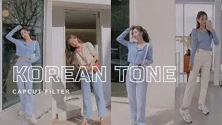 Korean tone //capcut filter preset