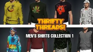 Thrifty Threads! Men's shirts collection for Character Creator 4
