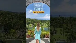 Taman Ujung Water Palace in Bali #shorts  #bali #travel #holiday #vacation #indonesia