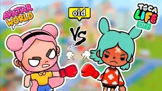BATTLE!! 😱 OLD TOCA LIFE WORLD Vs AVATAR WORLD | Toca Boca VS Pazu Games