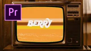 Adobe Premiere Pro CC Tutorial - Old T.V. Logo intro