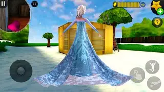 Playing as Elsa in Scary Teacher 3D, Mod Menu,  Troll Miss T every day Gameplay