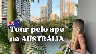 TOUR pelo APARTAMENTO na AUSTRÁLIA | Gold Coast