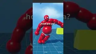 I added Active Ragdoll Physics to my game... 
