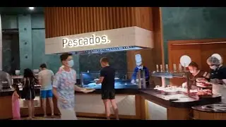 Breakfast at the hotel Caribe Deluxe Princess 5* and Tropical Deluxe Princess 5* Punta Cana Domin...
