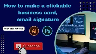How to make clickable email signature on photoshop 