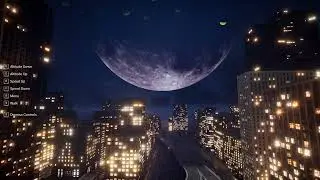 xkyx Sky asset by Illu Studio in unreal engine city sample unreal 5.1