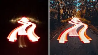 EASY LONG EXPOSURE PHOTOGRAPHY IDEA (Photoshoot + Editing Tutorial)
