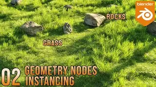 #02 - Geometry Nodes Blender 3.0 Tutorial for Beginners