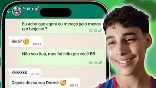 Reagindo As PIORES Conversas Do Watsapp!! (Especial 300 inscritos)