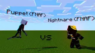Nightmare (FNAF) vs Puppet (FNAF)