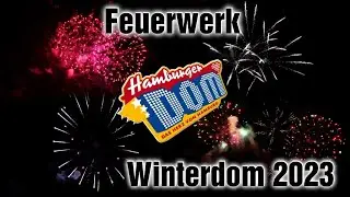 Hamburger Dom | Feuerwerk | Winterdom 2023 | [Clip]