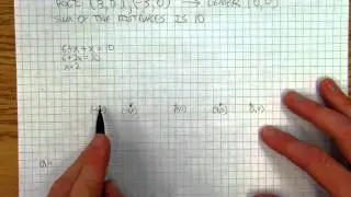 Ellipse2of8  Constructing an ellipse when given the foci and the common distance.
