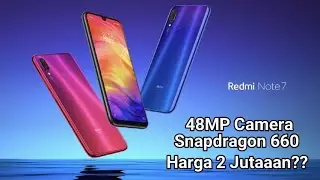 REVIEW REDMI NOTE 7 48MP SNAPDRAGON 660 HARGA 2JUTAAN? REDMI NGEGASS
