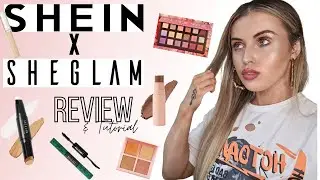 SHEGLAM, NO GIMMICKS SHEIN MAKEUP IN DEPTH REVIEW & TUTORIAL | IS BUDGET BETTER??