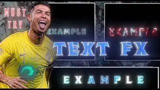 Ae like Top 3 Trending TEXT EFFECT In AlightMotion (+preset)