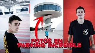 HACIENDO FOTOS en un PARKING INCREÍBLE