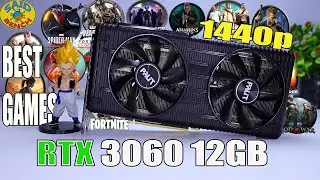 PALIT  RTX 3060 DUAL OC👌Test in 14 Games 2K (1440p)
