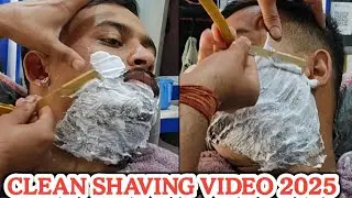 Boys clean shave video | full beard clean shave video | beard clean shave kaise kare #barberram 