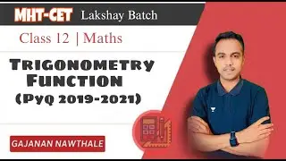 Trigonometric Function   Class 12  [ MHT-CET PYQ 2019 to 2022 ]
