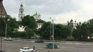 Астрахань из окна "Кристалла"