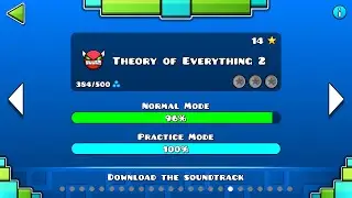 Theory of Everything 2 96% (Geometry Dash)