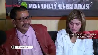 Dicecar di Sidang, Hilda Vitria Tak Berhenti Menangis