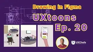 Drawing in Figma UXtoons episode 20 #uxchefs #uxtoons #ux #uxdesign #comics #figma #drawing