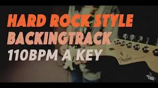 [BackingTrack] Hard Rock Style  (key of A)