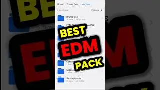 EDM Sample Pack | Best EDM loops | Sample Pack | fx, midi, chords, presets | fl Studio Free pack 👍