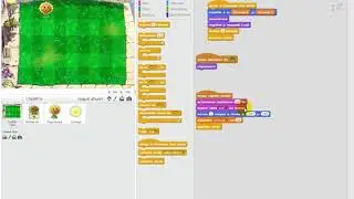 Игра Зомби против растений на Scratch. 2 часть.