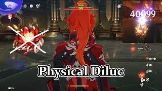 Physical Diluc build - Genshin Impact