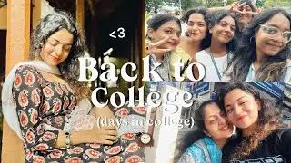 Back to College Vlog✏️📕 | Hansika Krishna