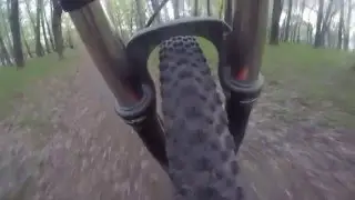 Работа вилки Rock Shox XC 32  Solo Air #1