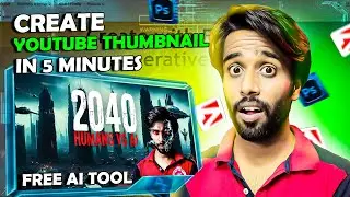 How To Create Amazing THUMBNAILS for YOUTUBE | FREE AI Thumbnails | VIRAL Thumbnails | AI image tool