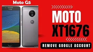 Moto G5 bypass google account  Moto XT1676 Frp Done