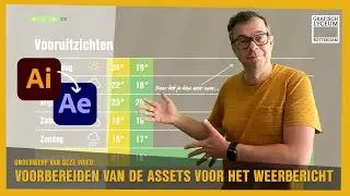 Geanimeerd weerbericht in After Effects Deel 1