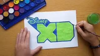 Disney XD logo - painting - 2017
