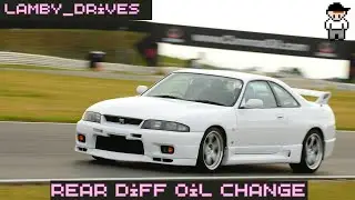 Rear Diff Oil Change on a R33 GTR! Lamby_Drives