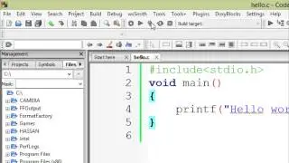 hello world c program - learn c programming p2