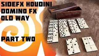 [ENG] -  #sidefx  #houdini #tutorial #domino #effects - part 2 - (Old Technique)
