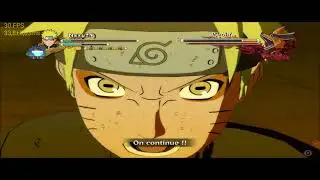 Skyline Emulator Android: Naruto Shippuden Ultimate Ninja Storm 3 Kyuubi Boss Fight