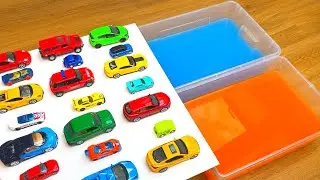 Will Diecast Model Cars Survive the DEEP END of Yellow and Blue Water?