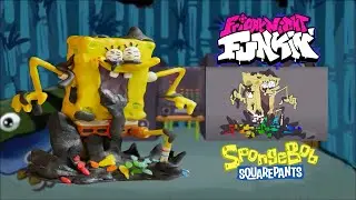 Friday Night Funkin Из Пластилина: Spongebob